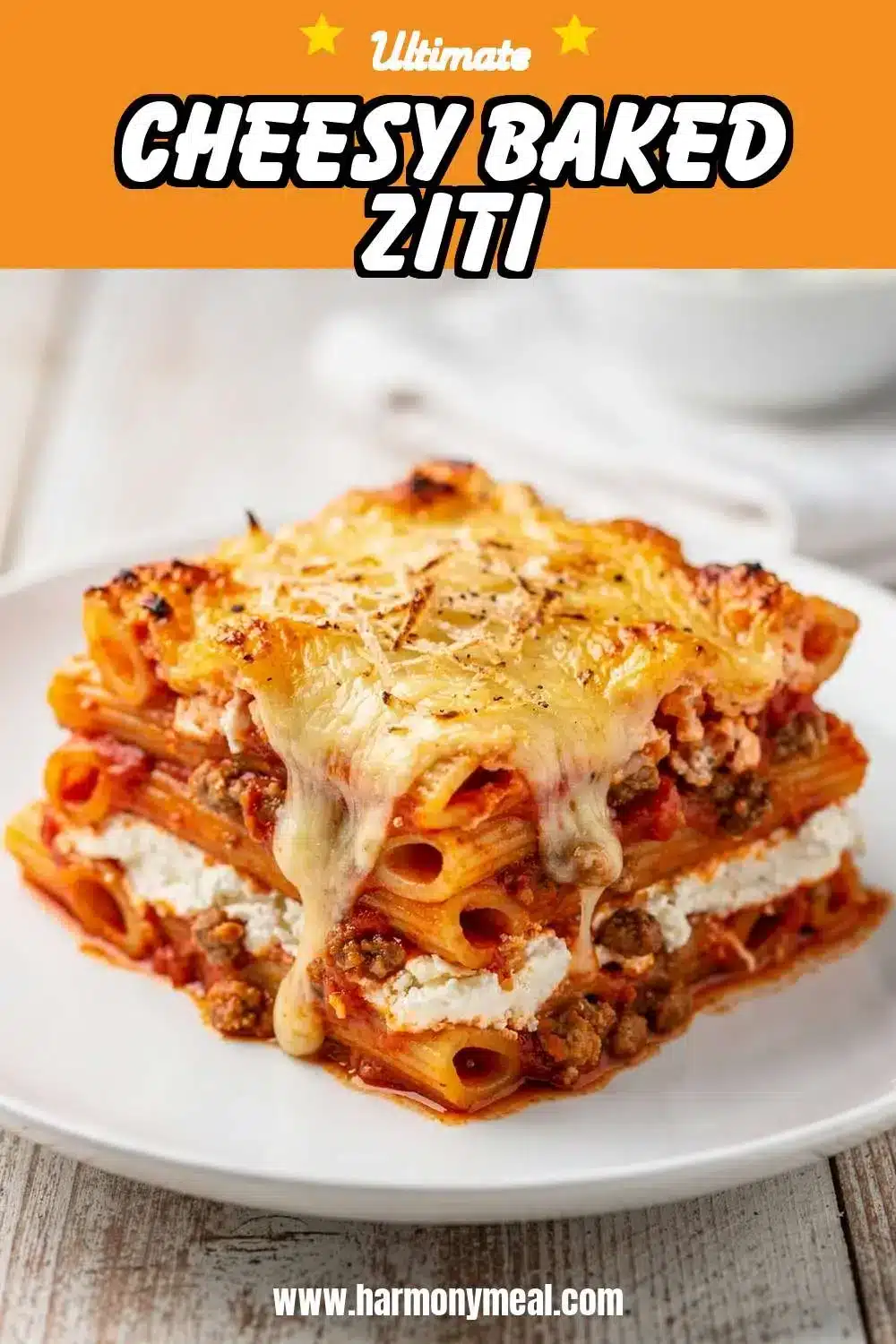 Storage and leftovers for Cheesy Baked Ziti