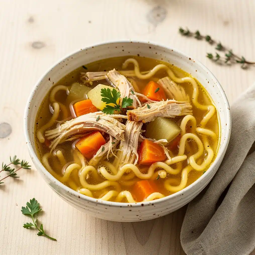 Ingredients for Chicken Noodle Soup