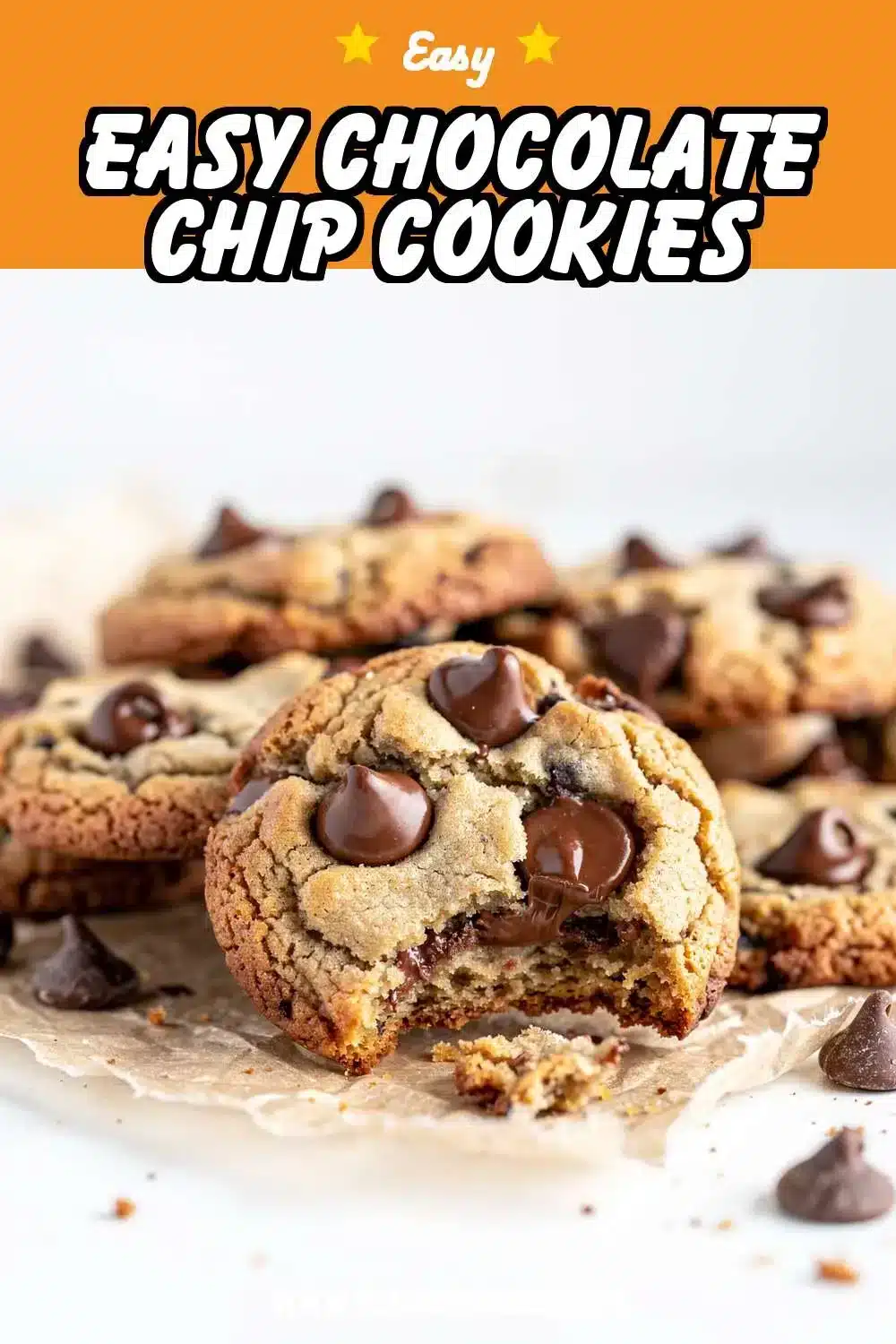 Storage and leftovers for Easy Chocolate Chip Cookies