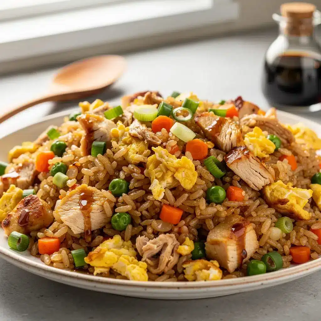 Ingredients for Classic Chicken Fried Rice