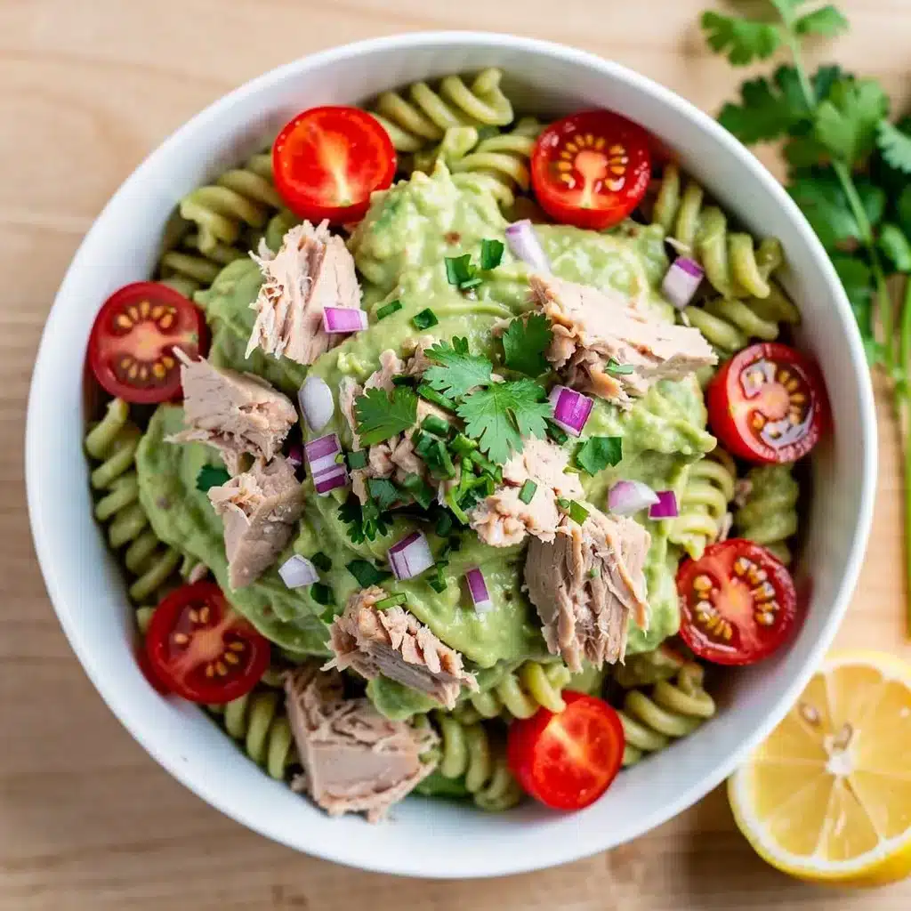 Recipe variations for Creamy Avocado Tuna Pasta Salad