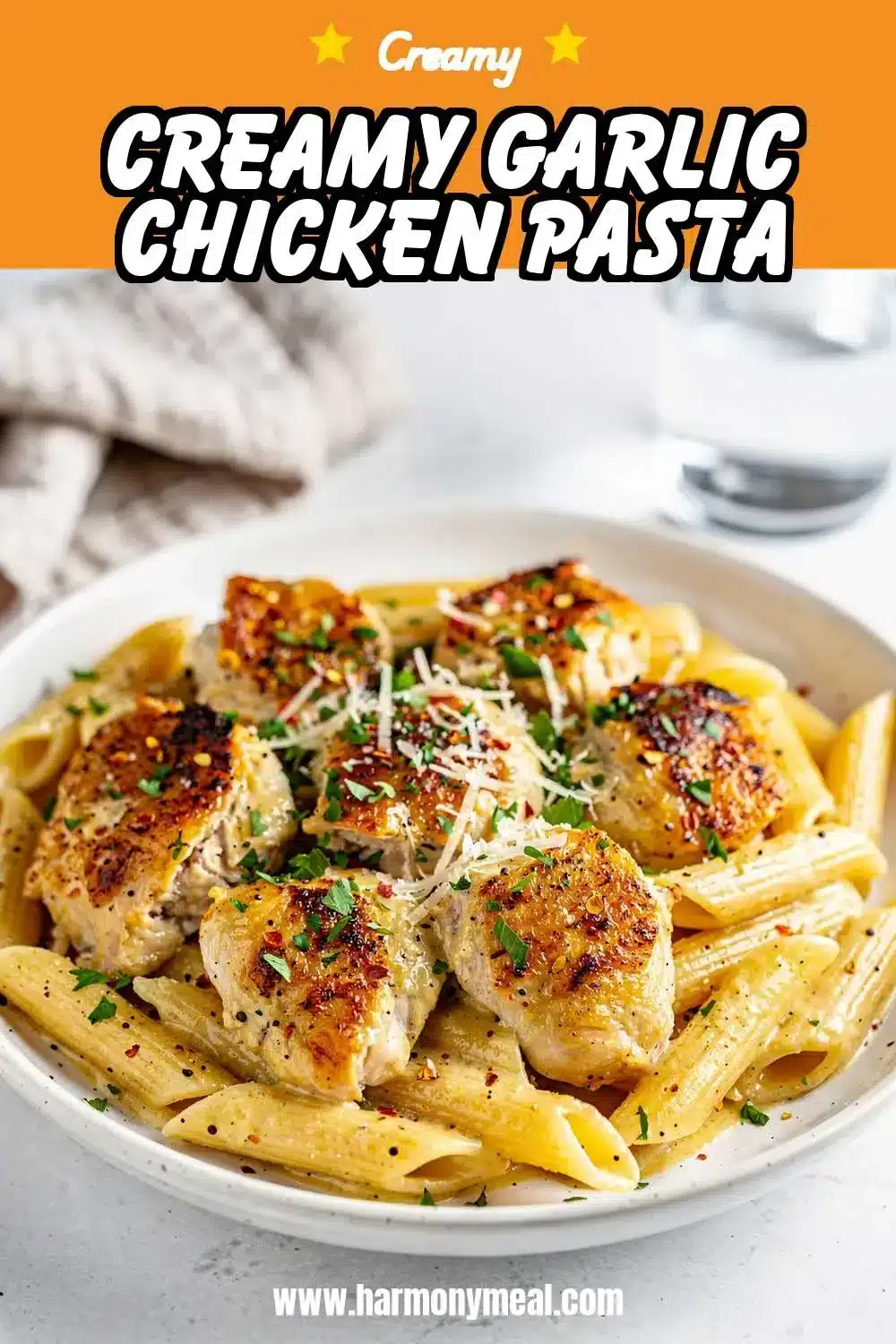 Storage and leftovers for Creamy Garlic Chicken Pasta