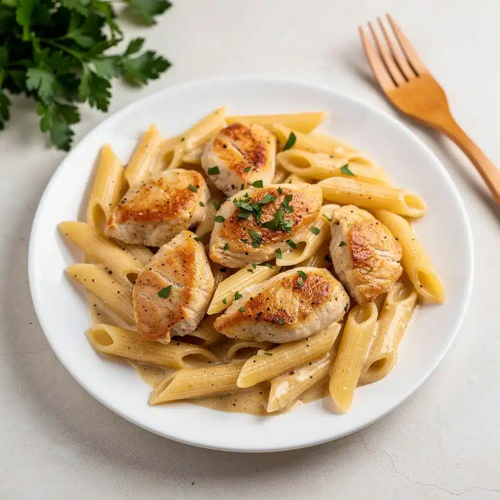 Recipe variations for Creamy Garlic Chicken Pasta