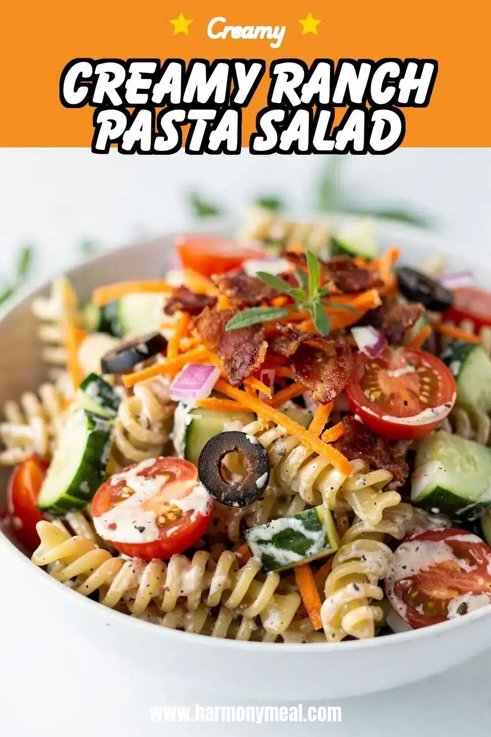 Storage and leftovers for Creamy Ranch Pasta Salad