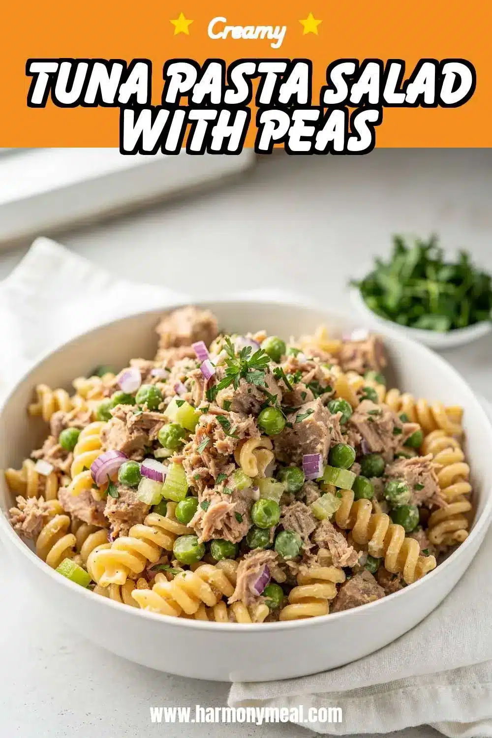 Storage and leftovers for Tuna Pasta Salad with Peas