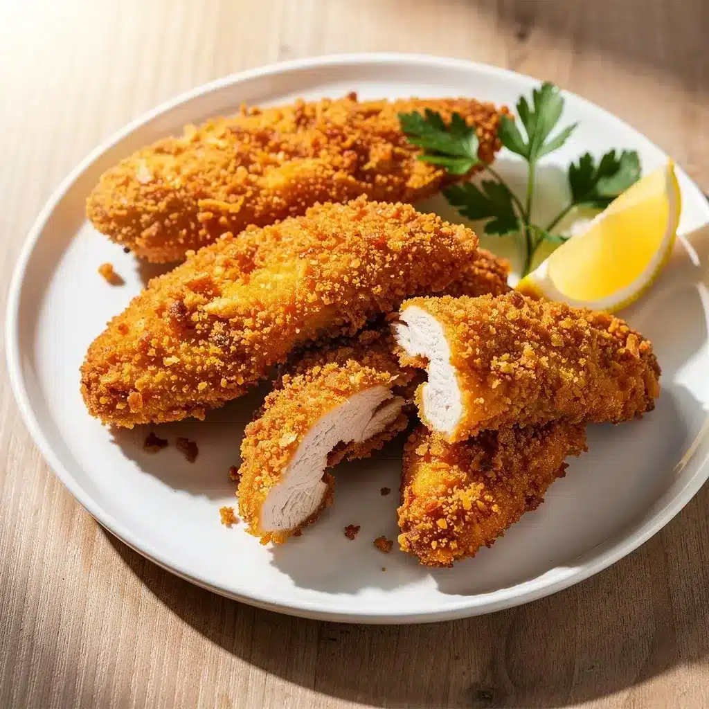 Ingredients for Oven Baked Chicken Tenders
