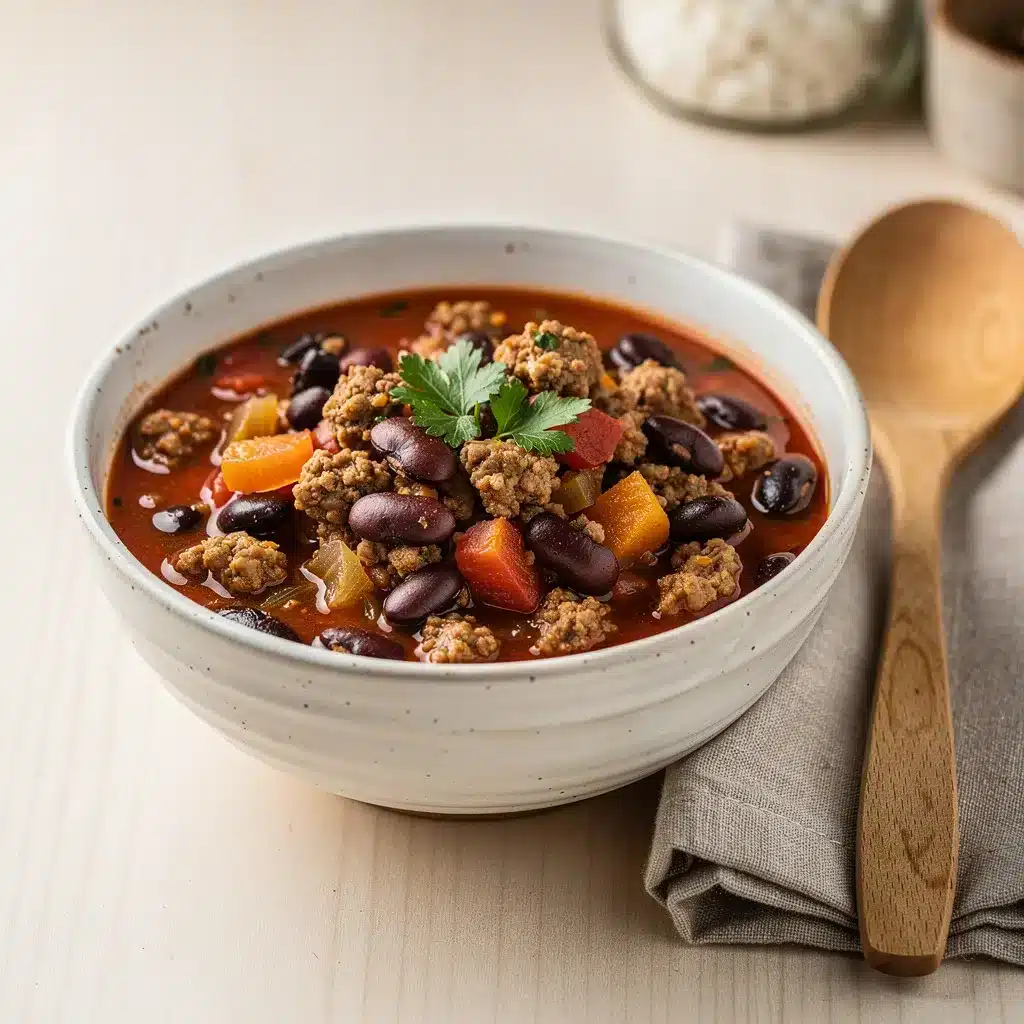 Ingredients for Crockpot Turkey Chili