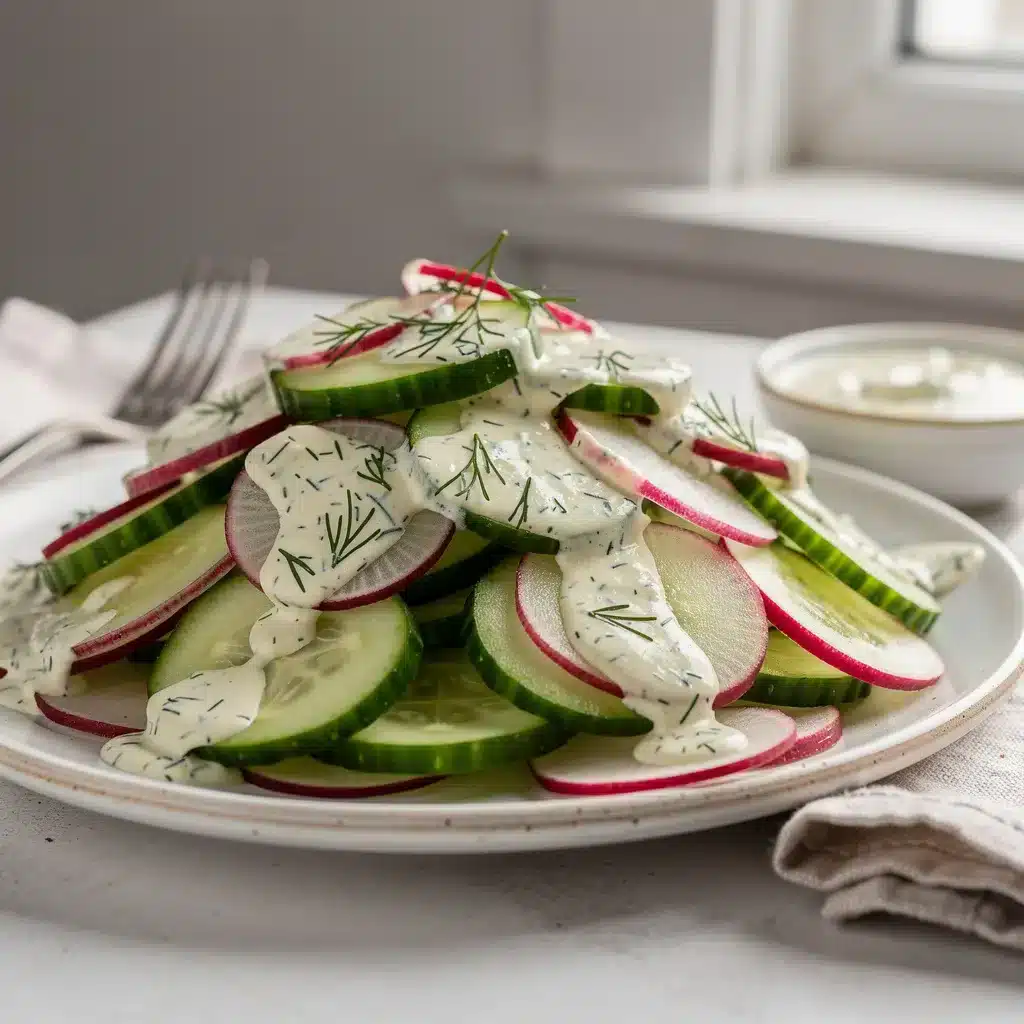 Recipe variations for Cucumber Radish Salad