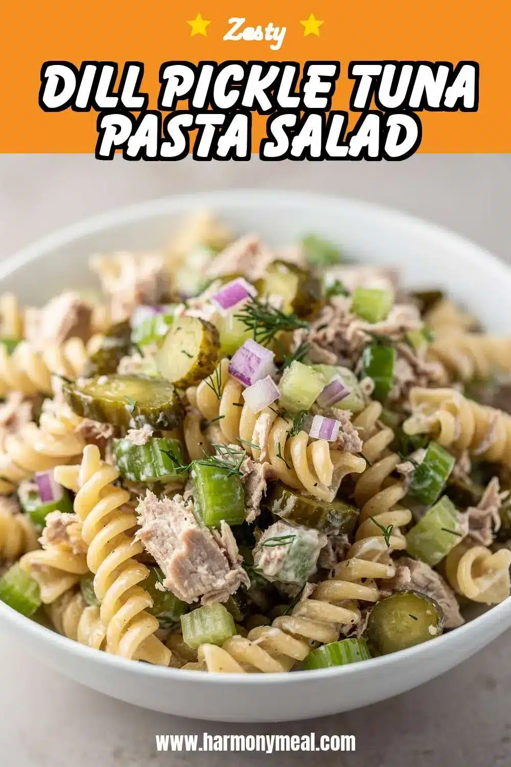 Storage and leftovers for Dill Pickle Tuna Pasta Salad