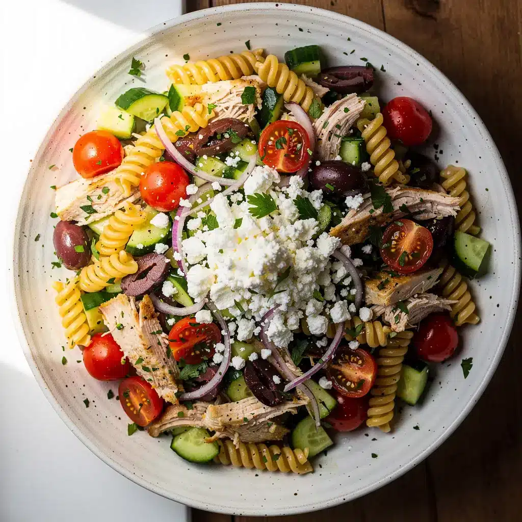 Recipe variations for Greek Chicken Pasta Salad