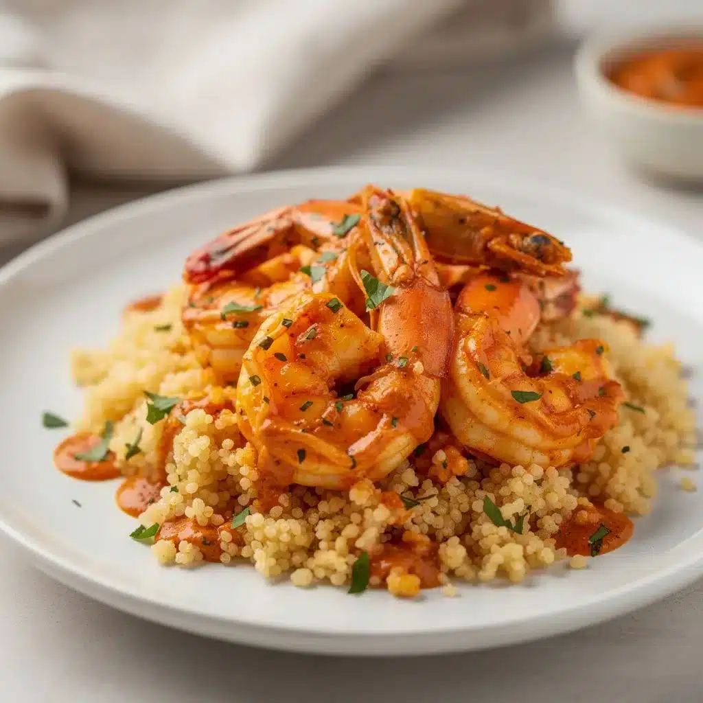 Ingredients for Harissa Shrimp with Couscous