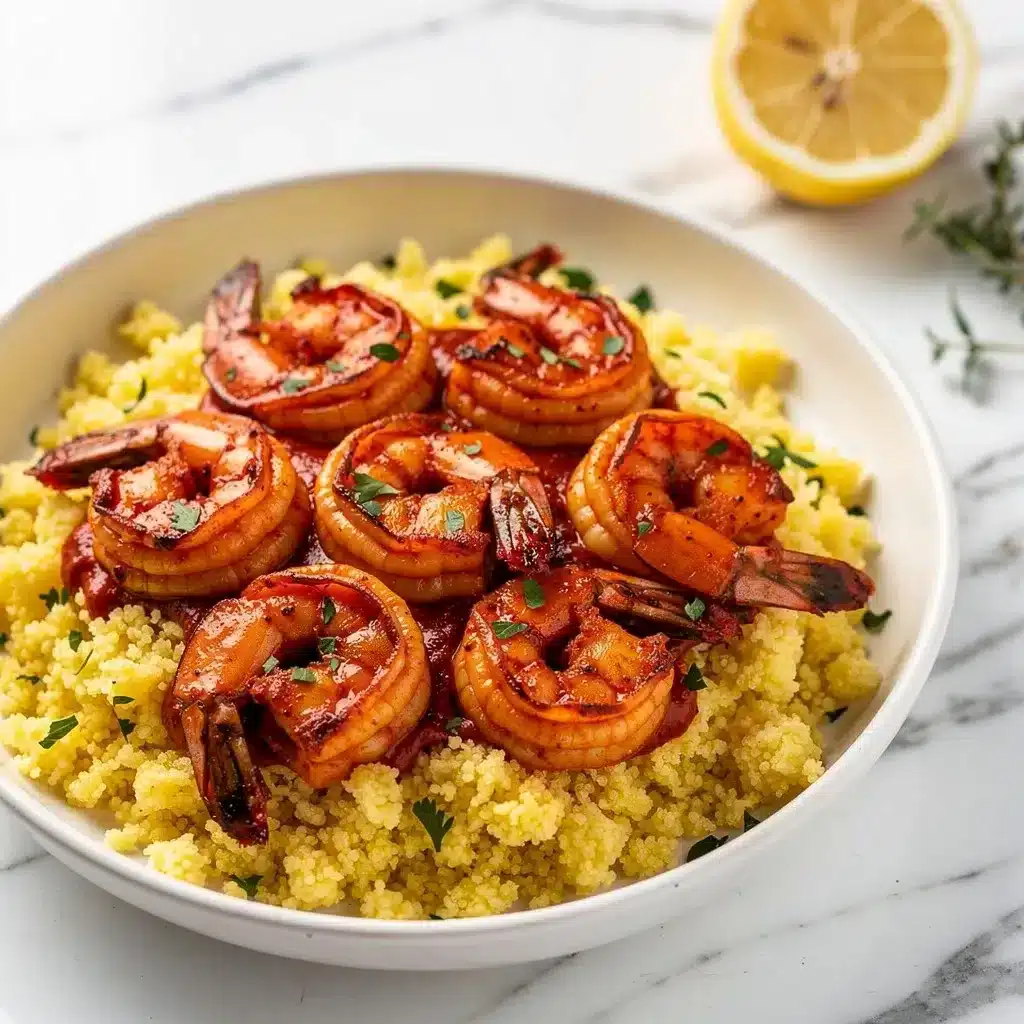 Recipe variations for Harissa Shrimp with Couscous