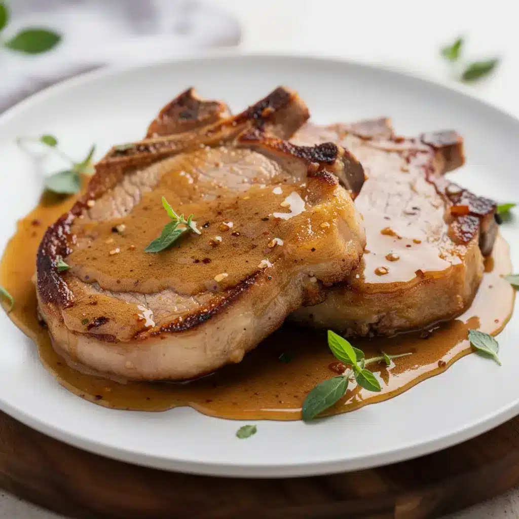 Ingredients for Honey Garlic Pork Chops