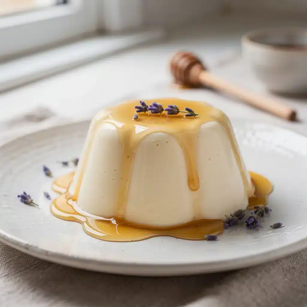 Ingredients for Honey Lavender Panna Cotta