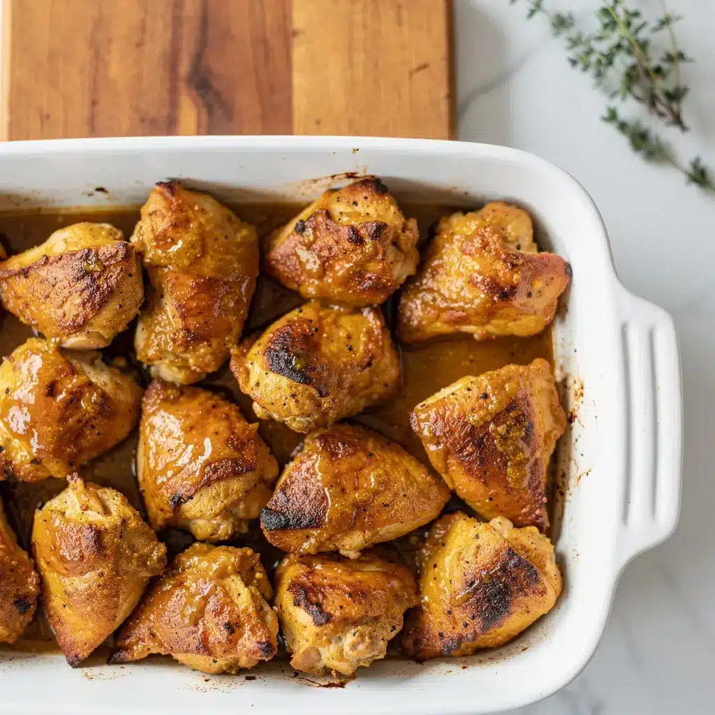Ingredients for Baked Honey Mustard Chicken