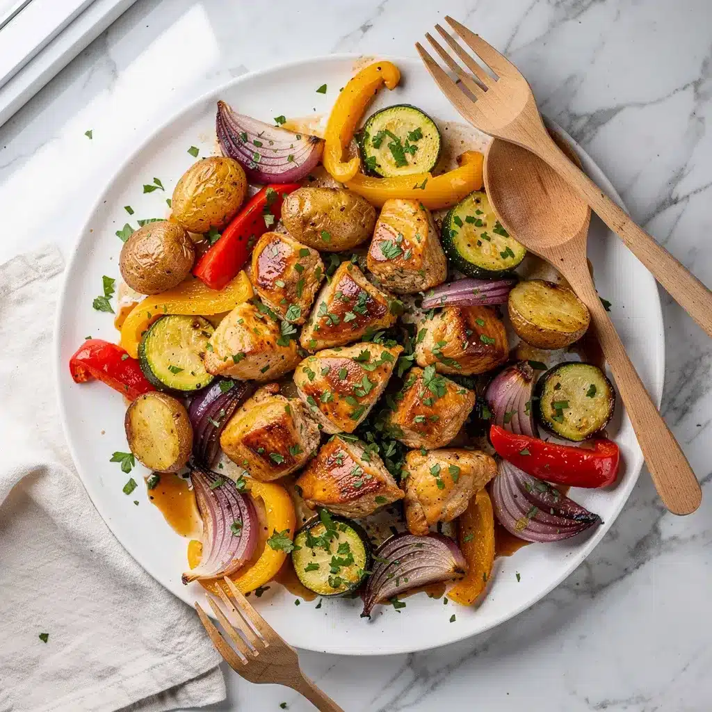 Ingredients for Chicken and Veggie Sheet Pan