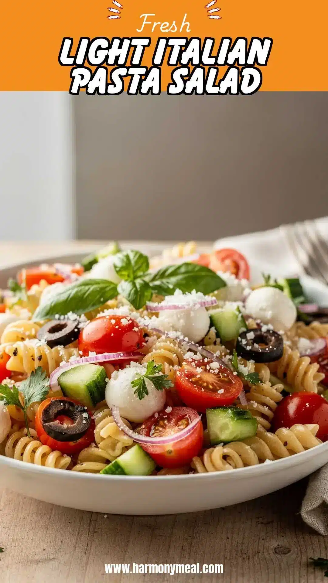Storage and leftovers for Light Italian Pasta Salad