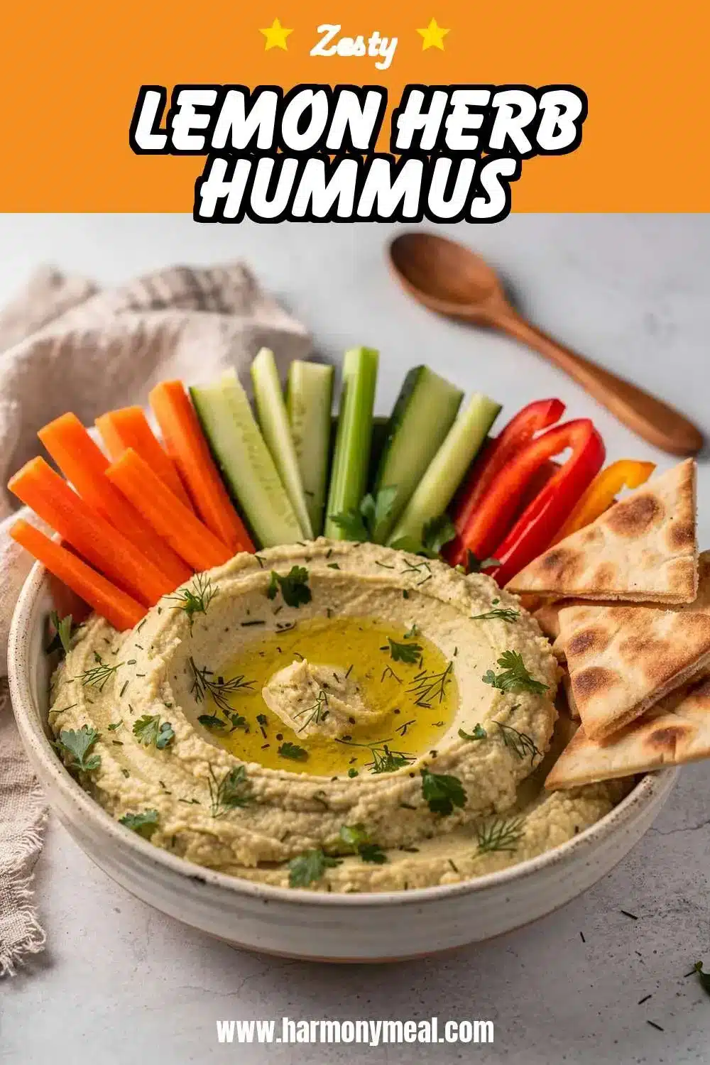 Storage and leftovers for Lemon Herb Hummus