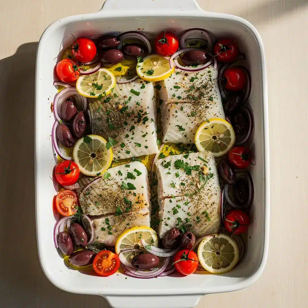Ingredients for Mediterranean Baked Cod