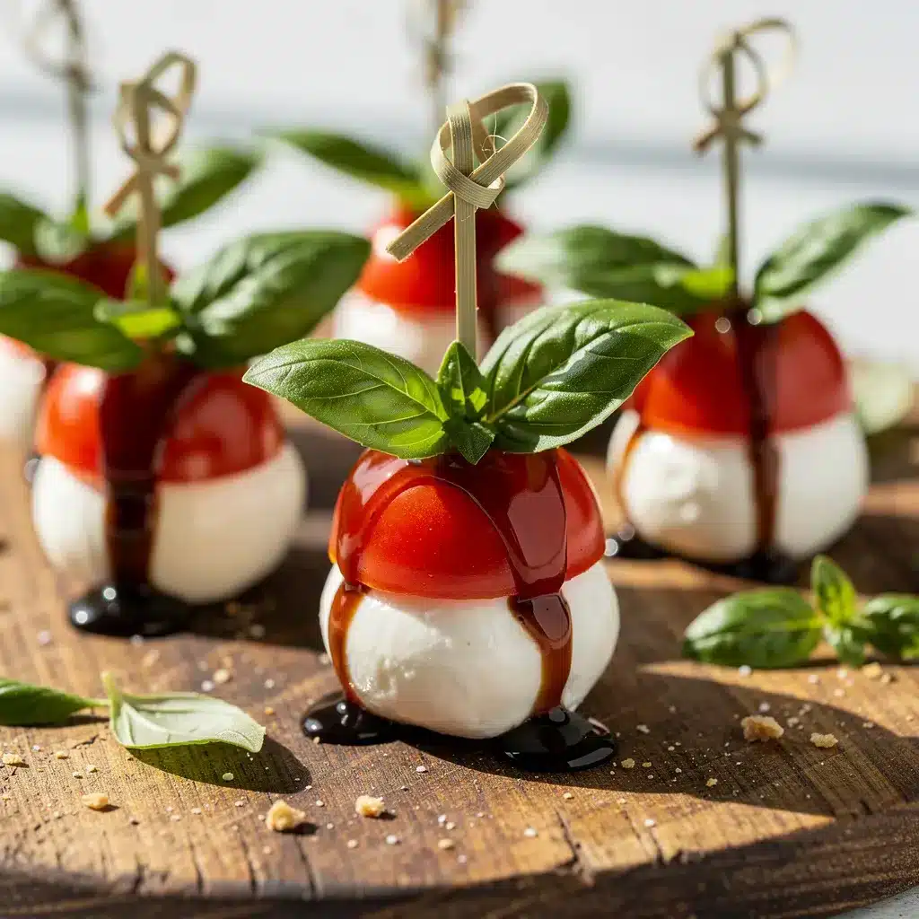 Ingredients for Mini Caprese Skewers