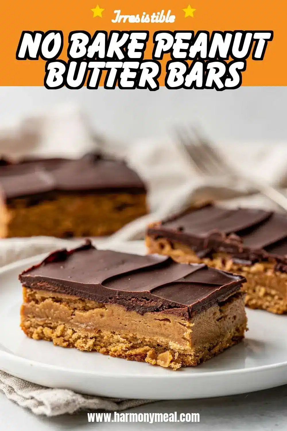 Storage and leftovers for No Bake Peanut Butter Bars