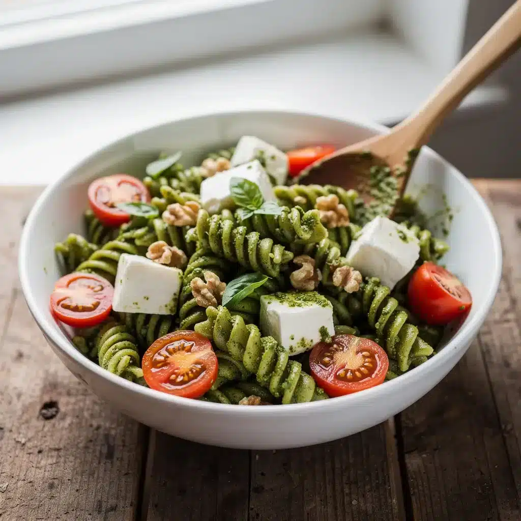 Recipe variations for Pesto Pasta Salad with Mozzarella