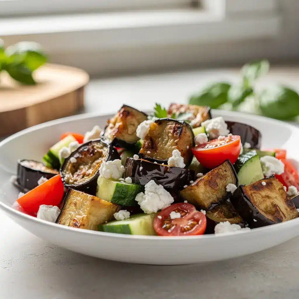 Ingredients for Roasted Eggplant Salad