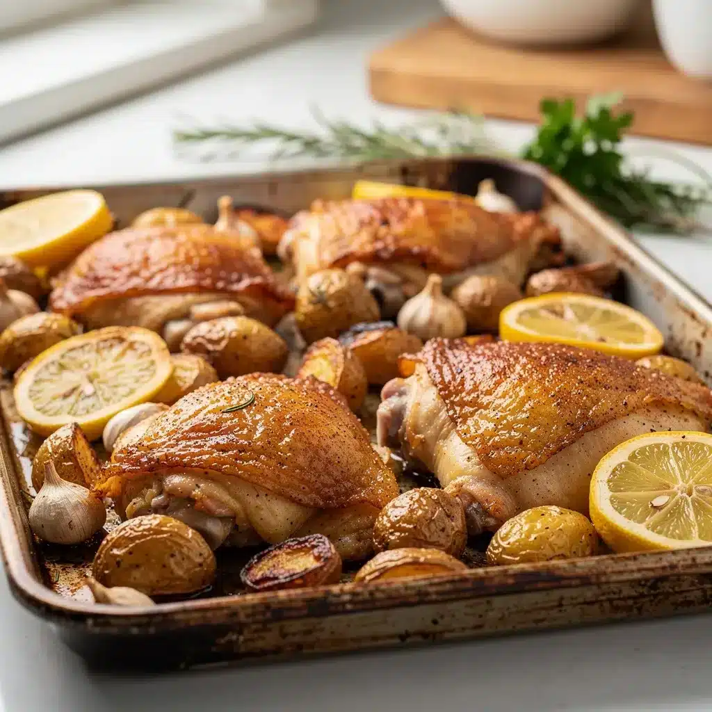 Recipe variations for Sheet Pan Lemon Chicken