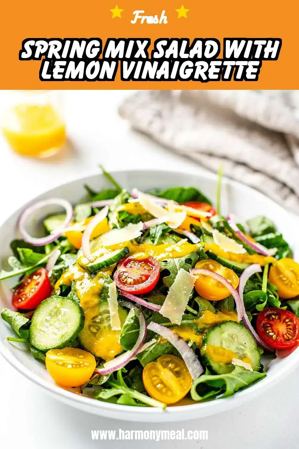 Storage and leftovers for Spring Mix Salad with Lemon Vinaigrette