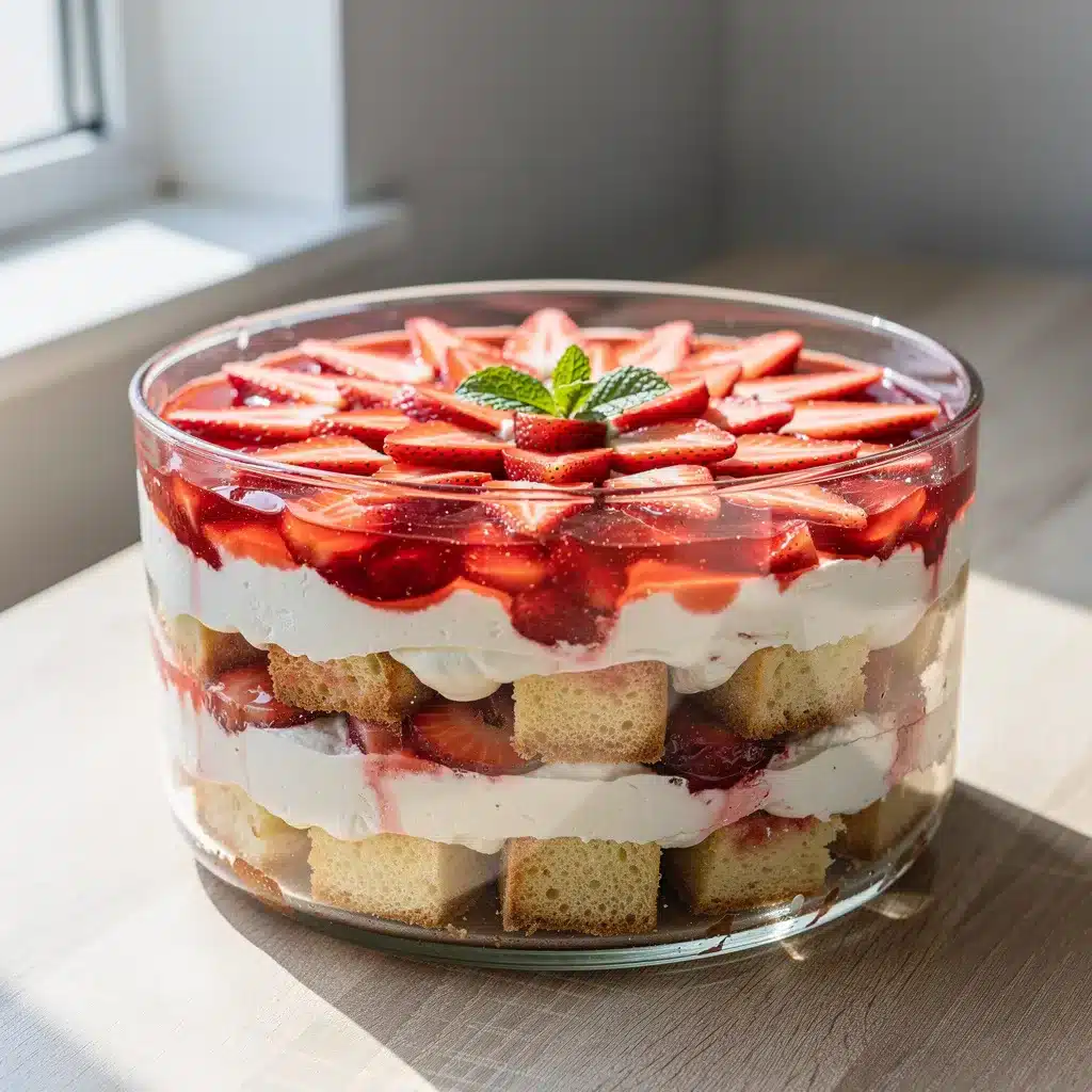 Ingredients for Strawberry Shortcake Trifle