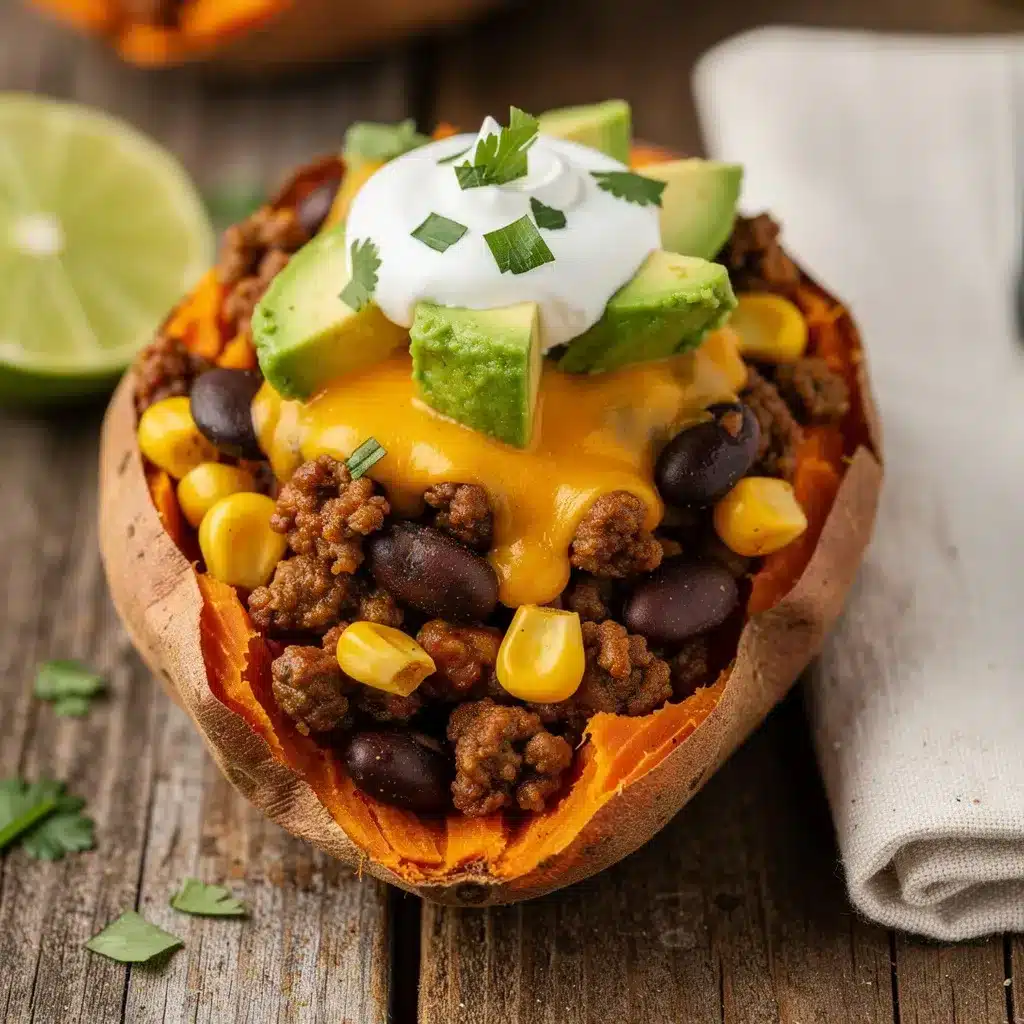 Recipe variations for Taco Stuffed Sweet Potatoes