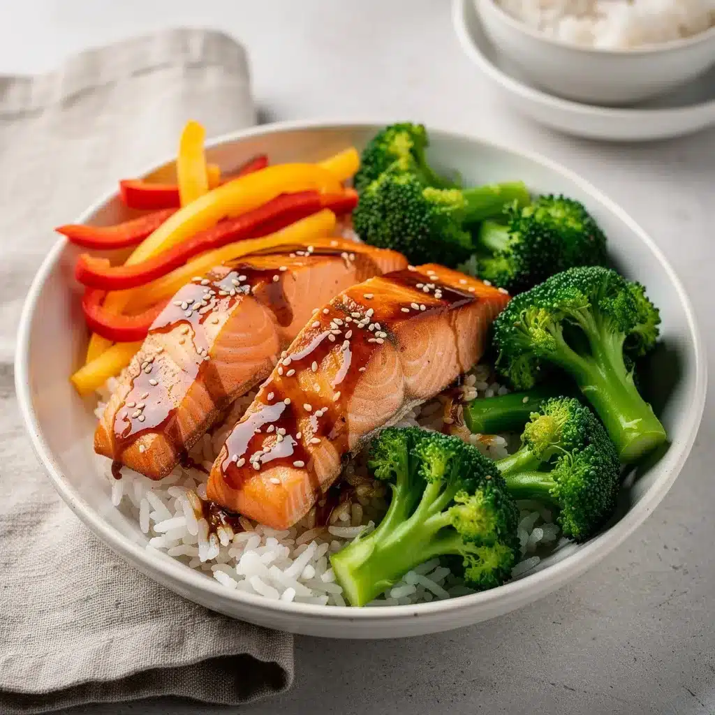 Recipe variations for Teriyaki Salmon Bowls