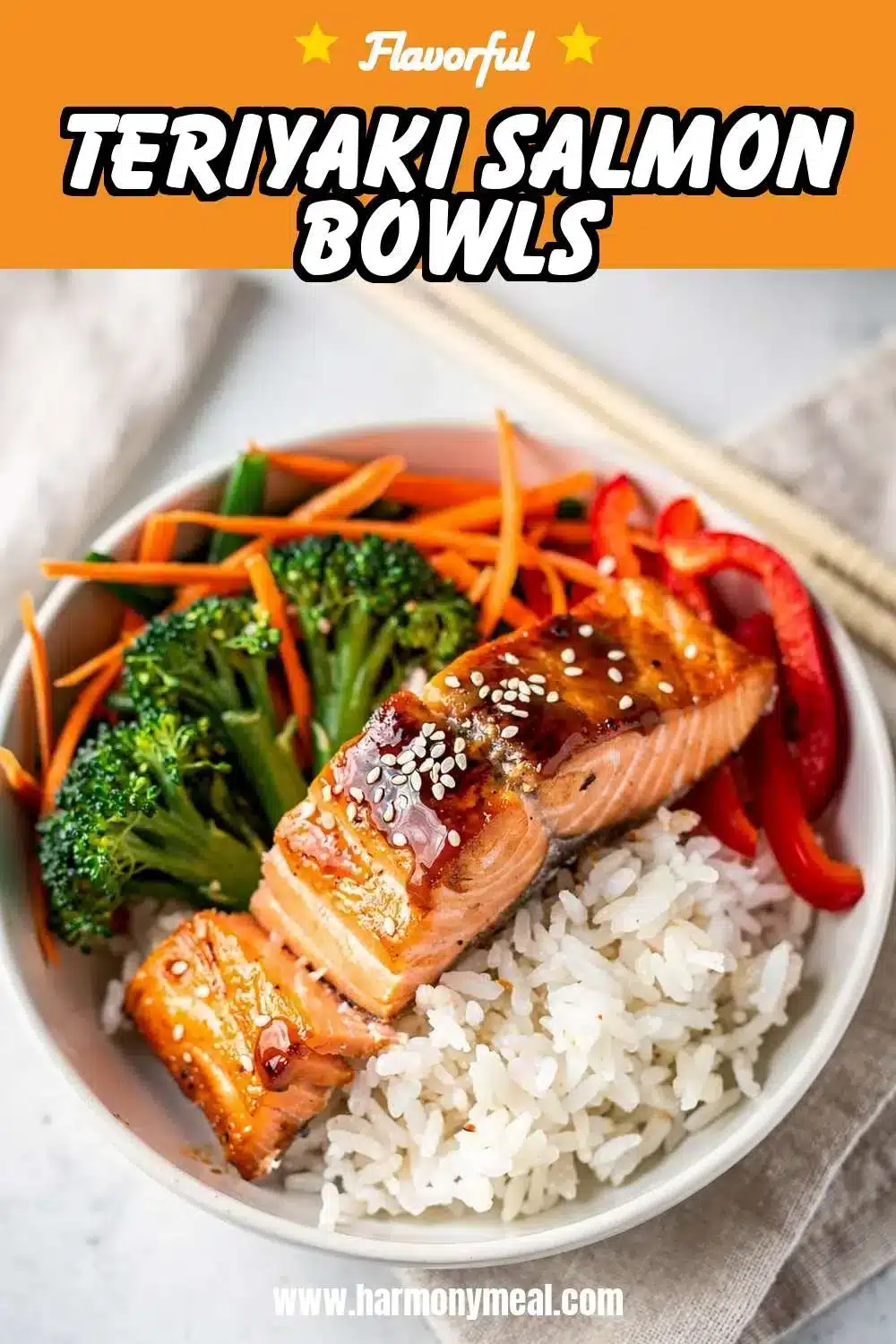 Storage and leftovers for Teriyaki Salmon Bowls