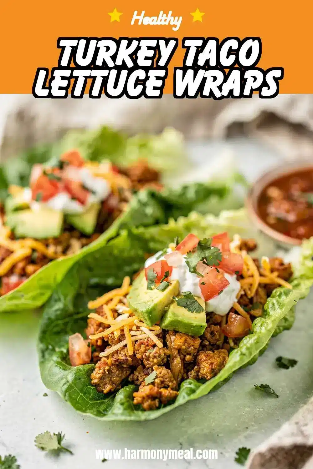 Storage and leftovers for Turkey Taco Lettuce Wraps