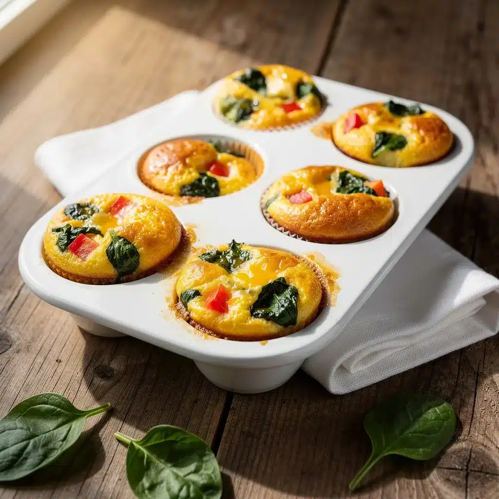 Ingredients for Veggie Egg Muffins