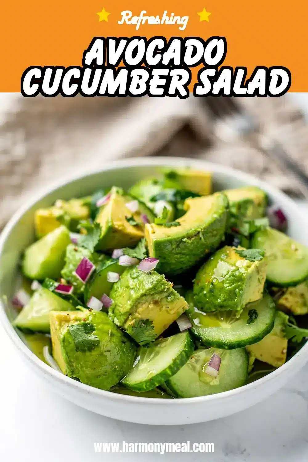 Storage and leftovers for Avocado Cucumber Salad