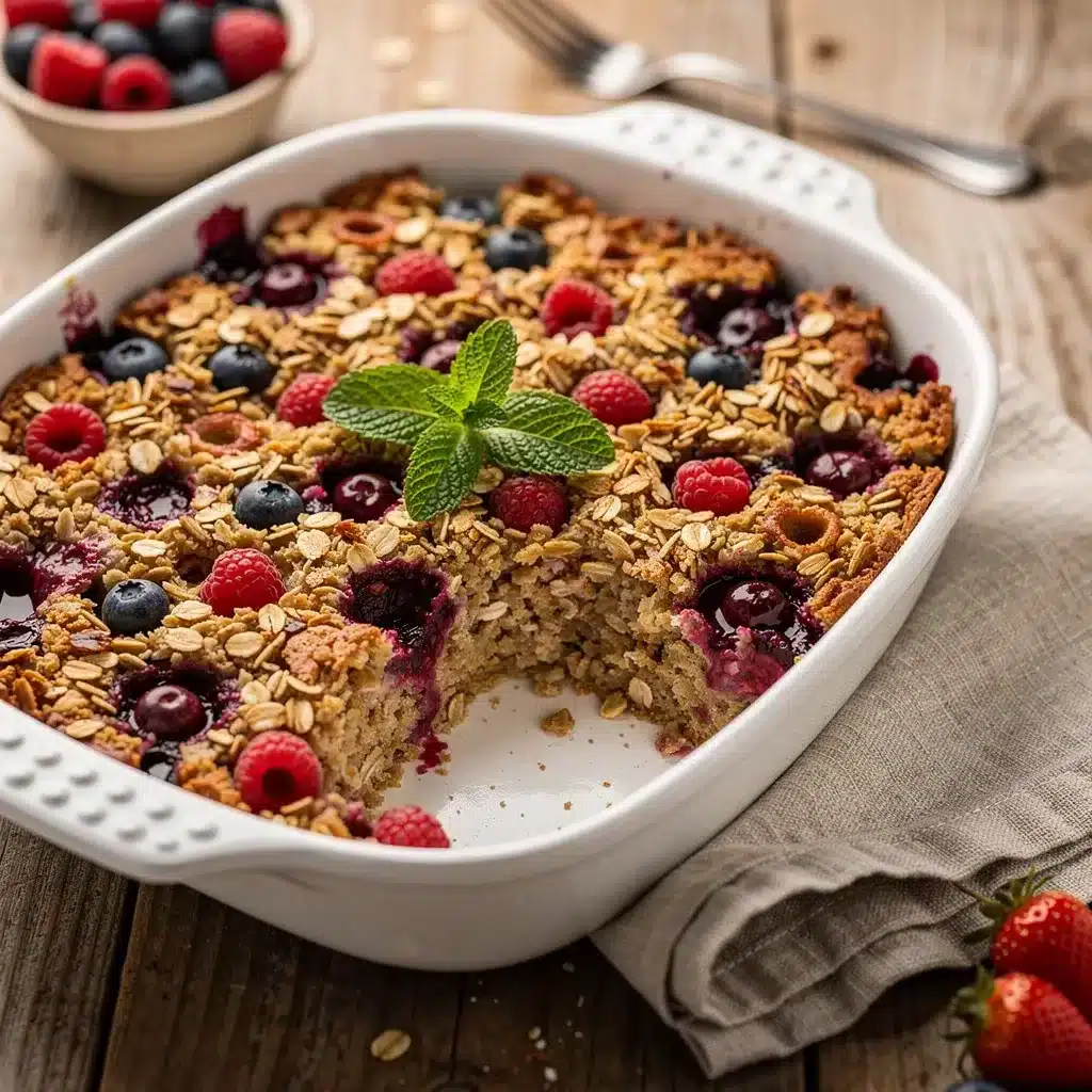 Recipe variations for Baked Oatmeal with Berries