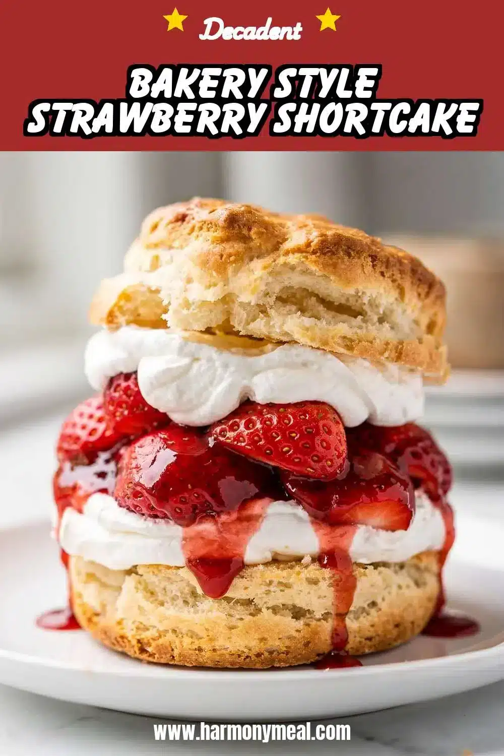 Storage and leftovers for Bakery Style Strawberry Shortcake