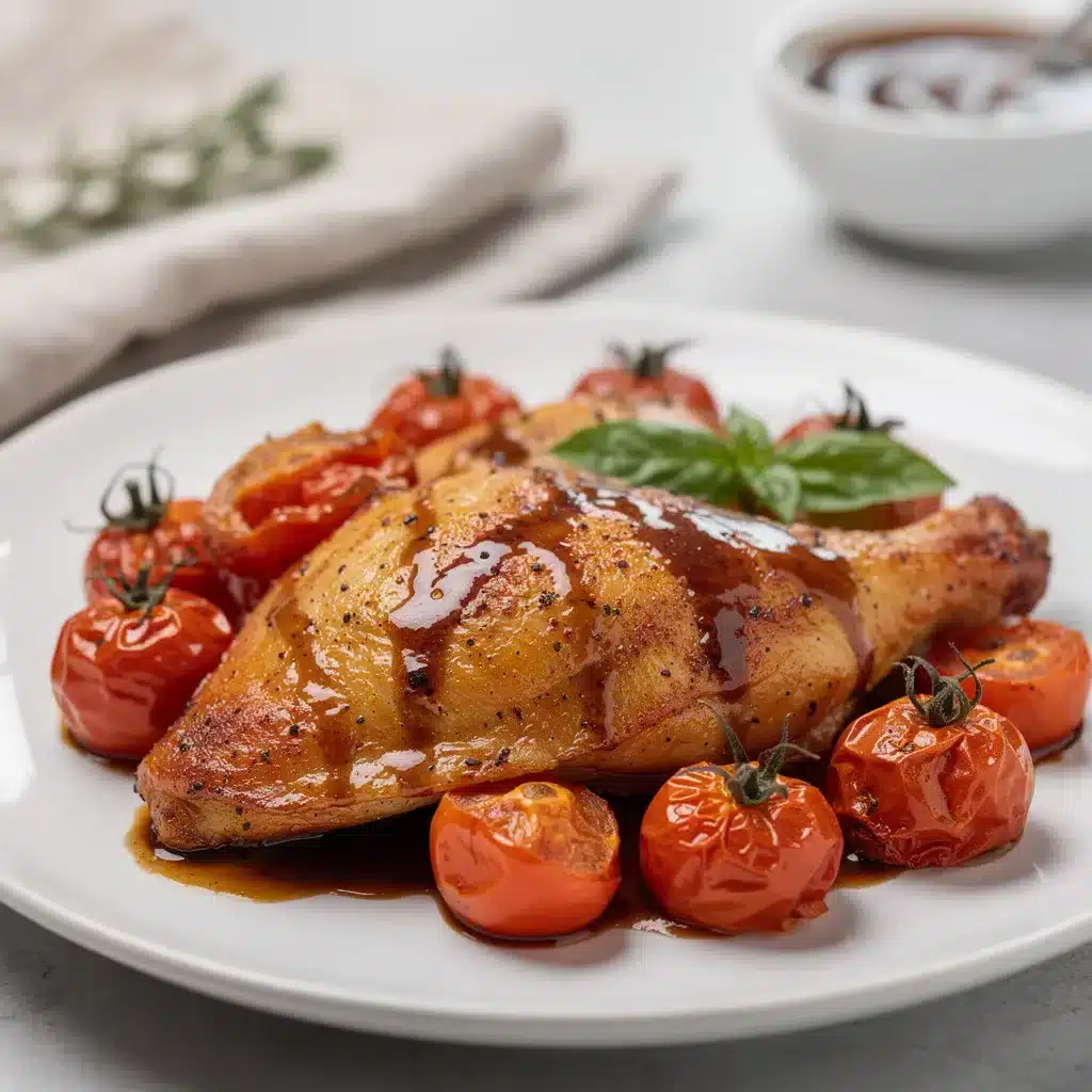 Ingredients for Balsamic Chicken with Tomatoes