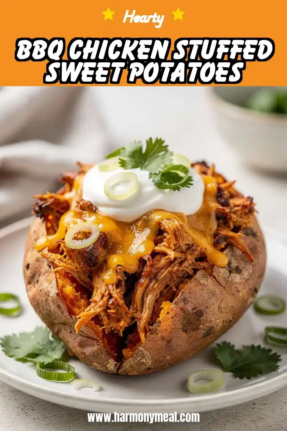 Storage and leftovers for BBQ Chicken Stuffed Sweet Potatoes