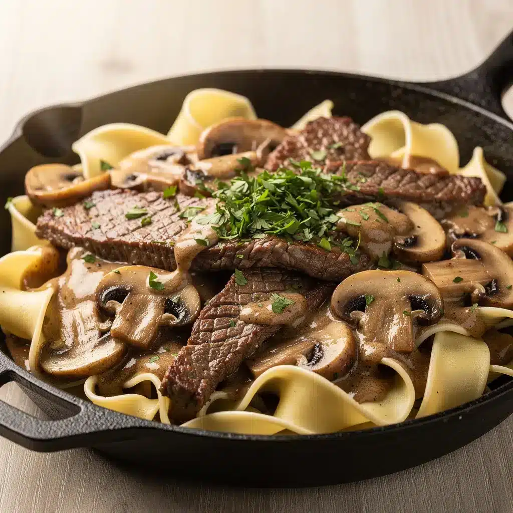 Recipe variations for Skillet Beef Stroganoff