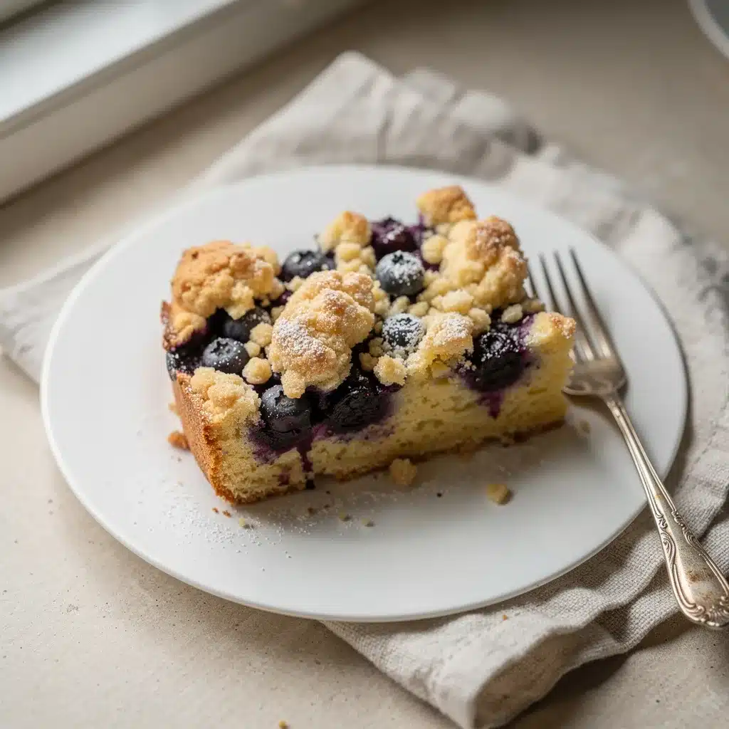Ingredients for Blueberry Crumb Cake