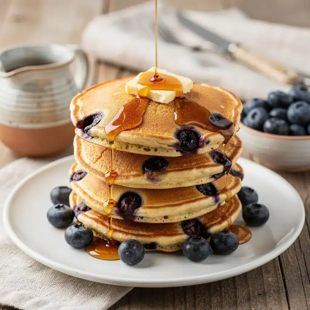 Ingredients for Blueberry Pancakes