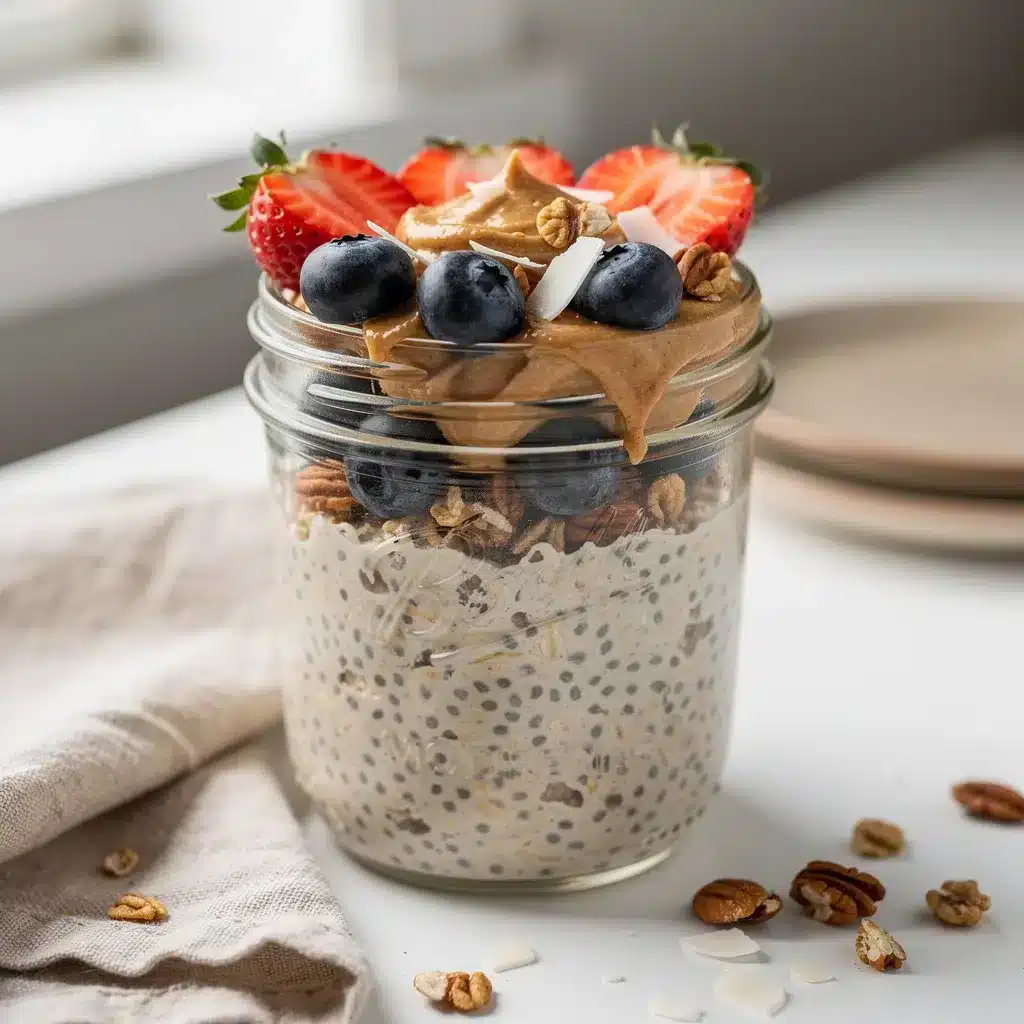 Ingredients for Brunch Overnight Oats
