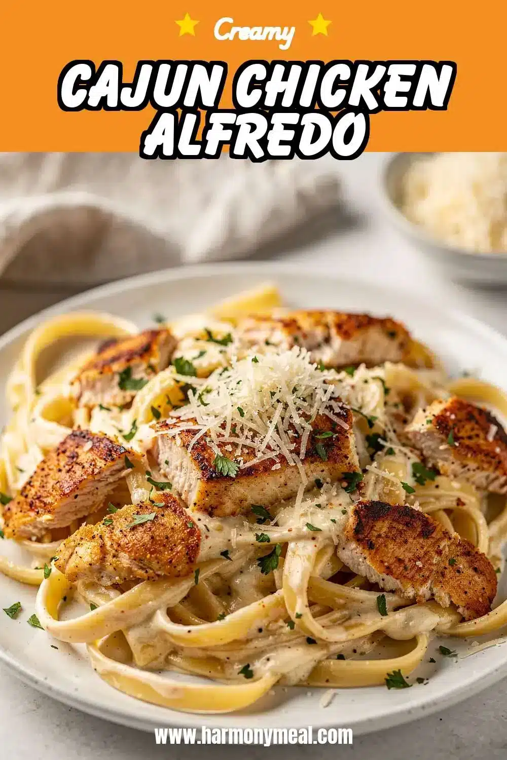 Storage and leftovers for Cajun Chicken Alfredo