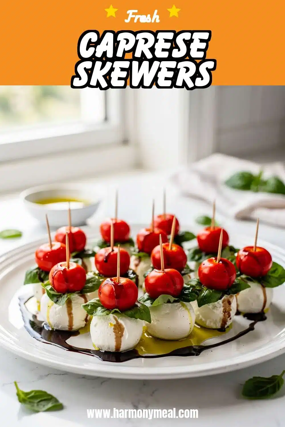 Storage and leftovers for Caprese Skewers