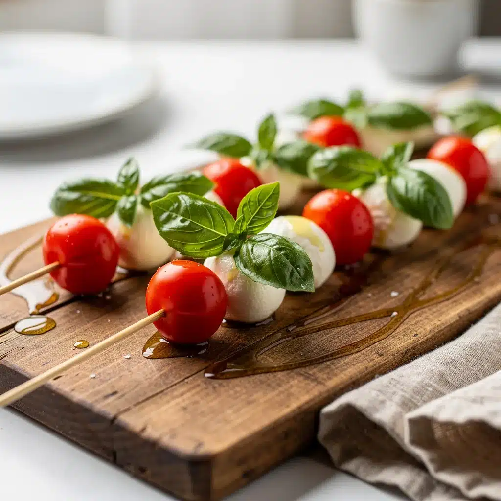 Ingredients for Caprese Skewers