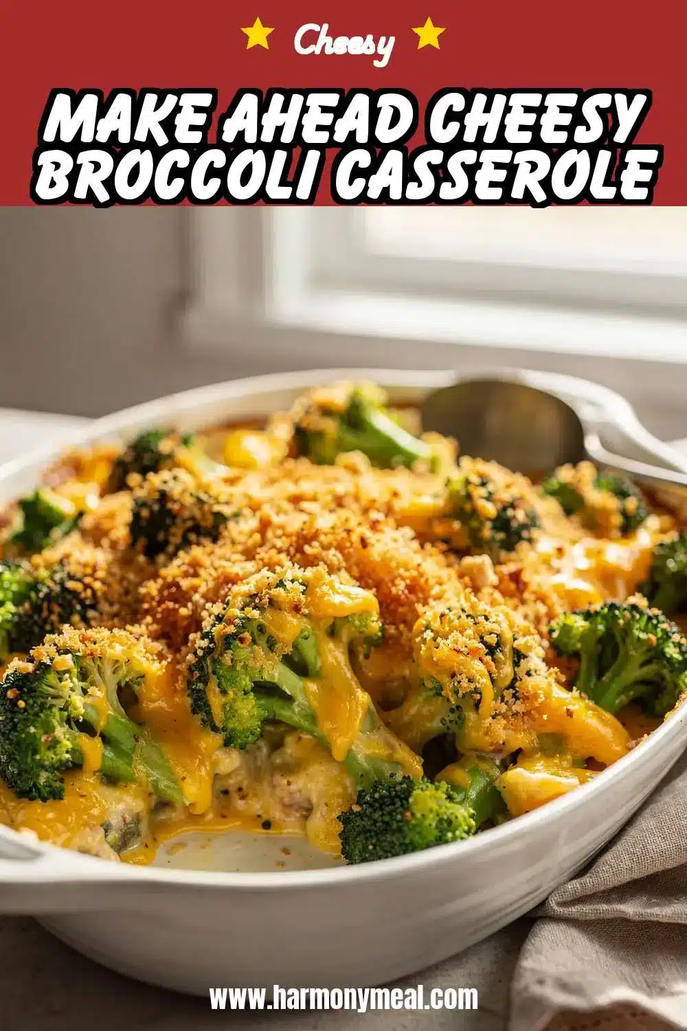 Storage and leftovers for Make Ahead Cheesy Broccoli Casserole