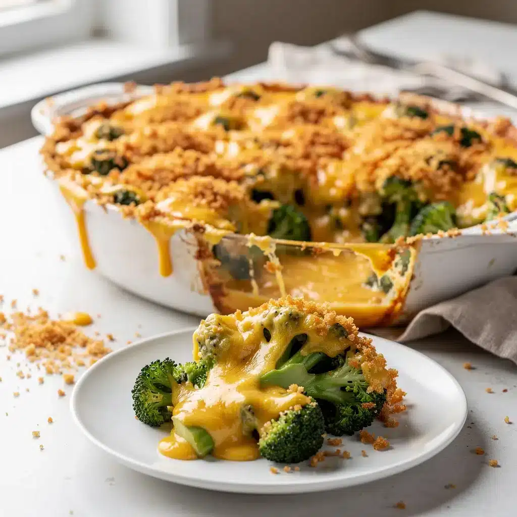 Ingredients for Sunday Cheesy Broccoli Casserole
