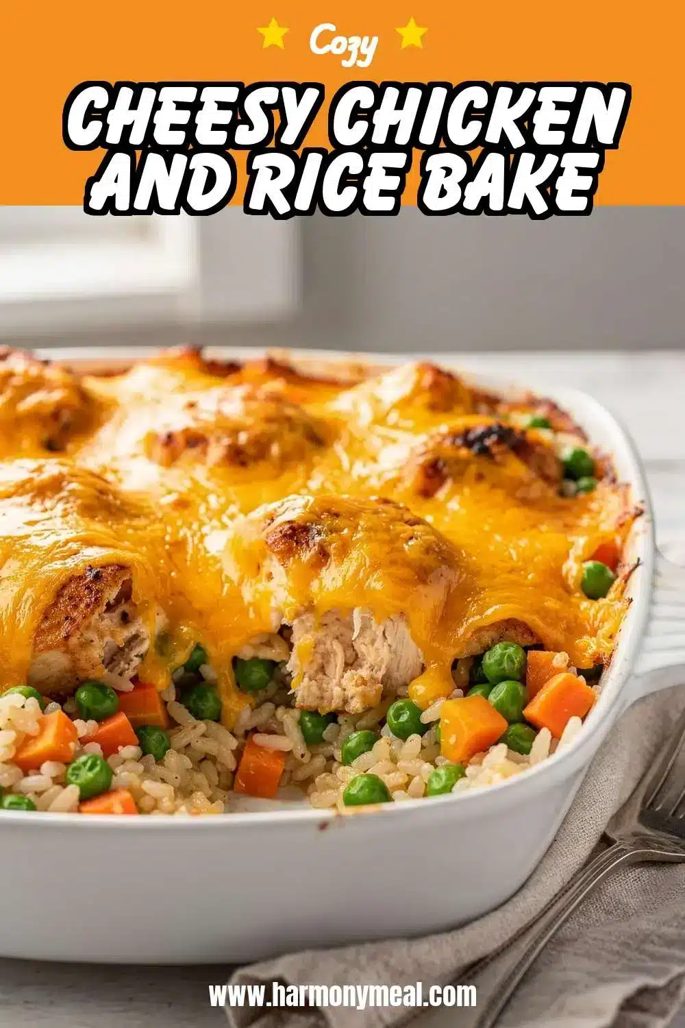 Storage and leftovers for Cheesy Chicken and Rice Bake